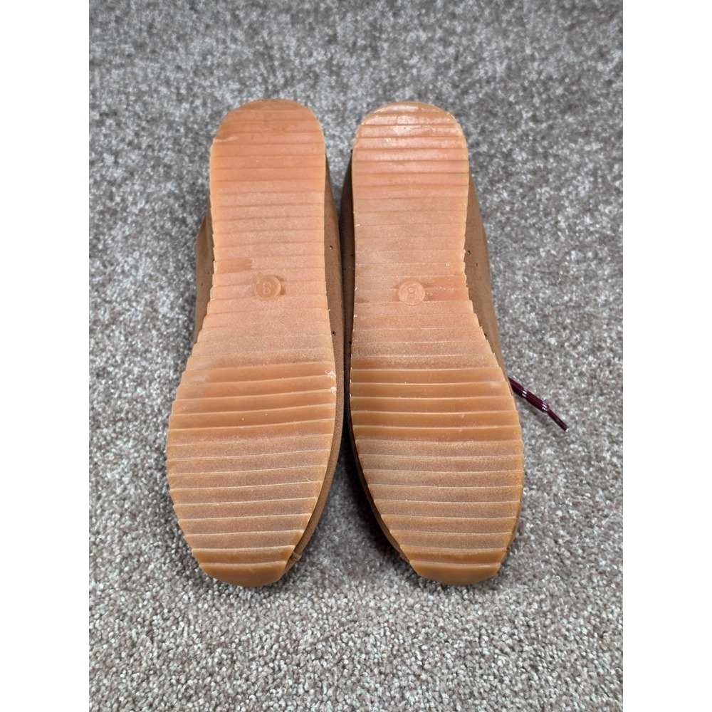 Universal Thread Jojo Brown Faux Suede Memory Foam Sneakers Womens 8 New - Picture 6 of 6
